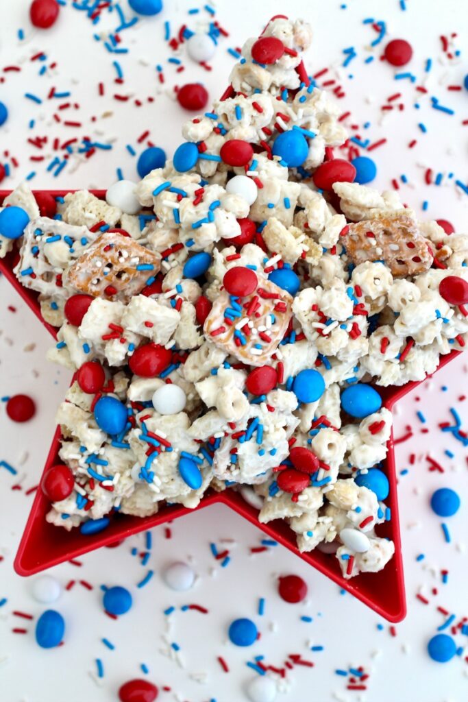 Patriotic Snack Mix The Baker Mama