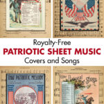 Royalty Free Patriotic Sheet Music Covers and Songs