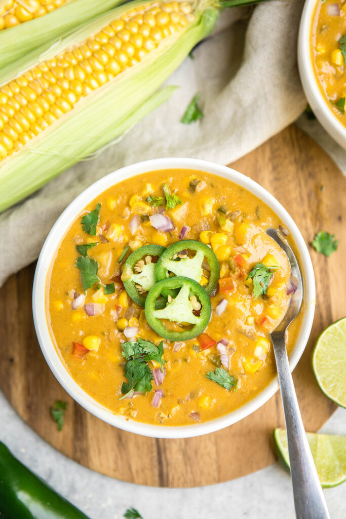 Summer Corn Chowder From My Bowl