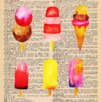 Summer Dictionary Page Printable Ice Cream