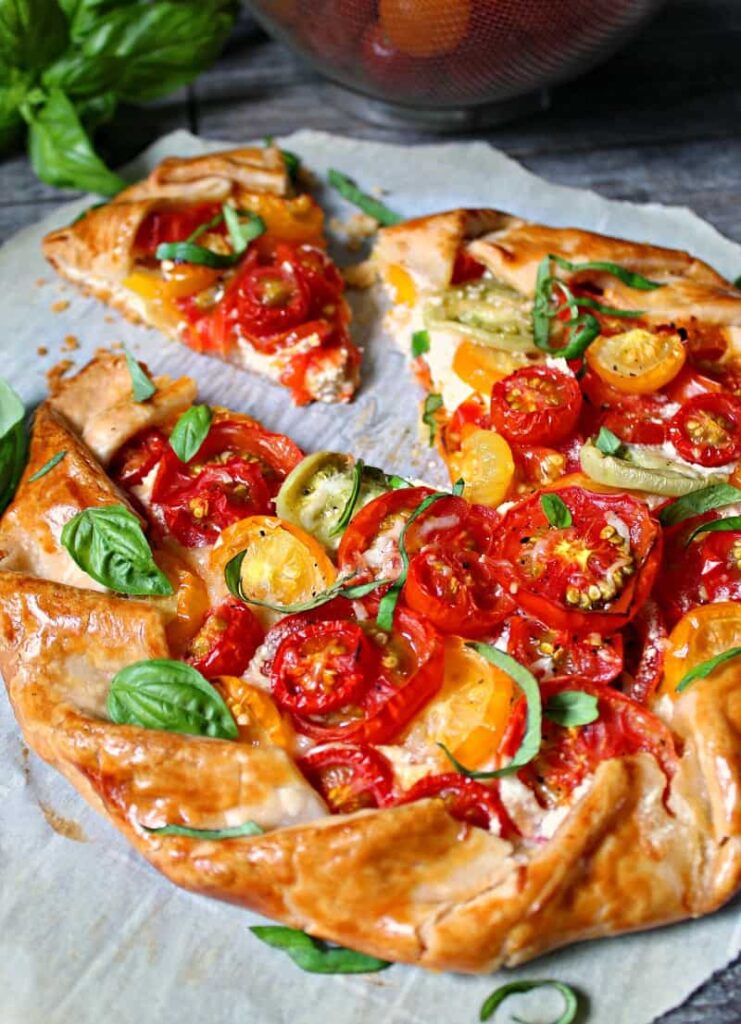 Tomato Galette A Gouda Life