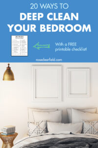 20 Ways to Deep Clean Your Bedroom