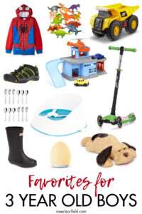 Favorites for 3 Year Old Boys