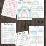 Rainbow To-Do Lists