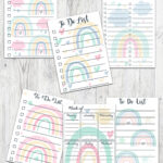 Rainbow To-Do Lists