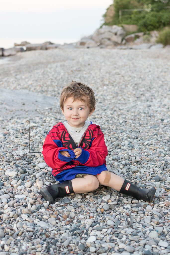 Tommy at the Beach