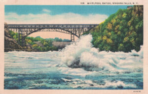 Vintage Postcard Niagara Falls Whirlpool Rapids