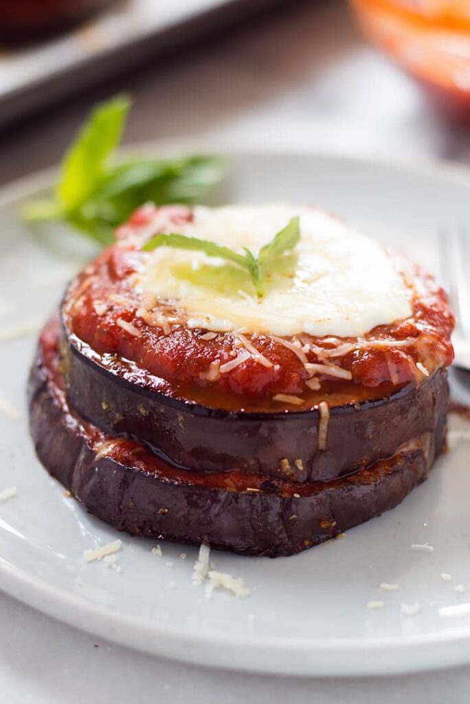 Baked Eggplant Parmesan A Sweet Pea Chef