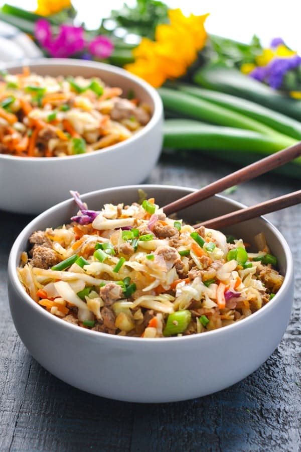 Egg Roll in a Bowl The Seasoned Mom