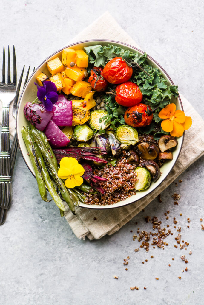 Roasted Veggie Grain Bowls The View From Great Island