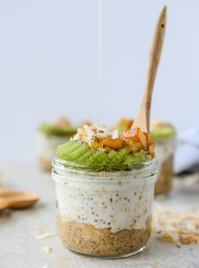 Toasted Coconut Overnight Oats How Sweet Eats