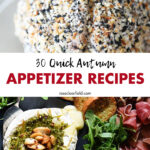 30 Quick Autumn Appetizer Recipes