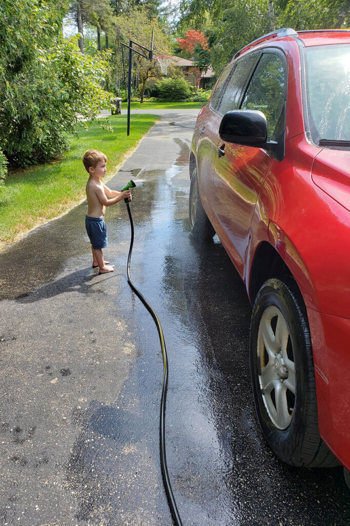 Washing the Car