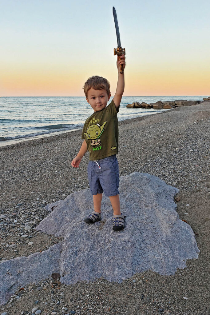 Sword at the Beach