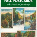 A Vintage Collection of Free Printable Fall Postcards