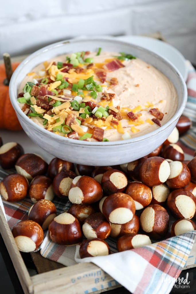 Beer Cheese Dip With Bacon Fall Recipe Inspired By Charm