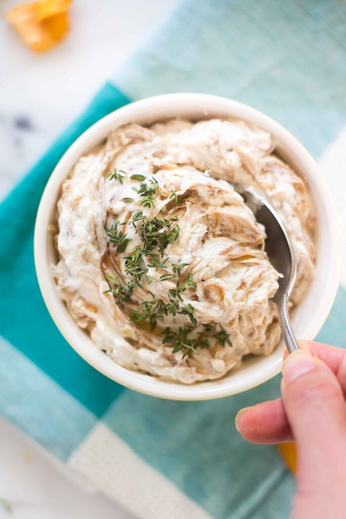 Caramelized Onion Dip A Sweet Pea Chef