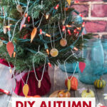 DIY Autumn Mini Fir Tree