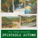 Free Vintage Collection Printable Autumn Postcards
