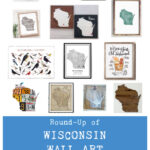 Round-Up of Wisconsin Wall Art Gift Ideas