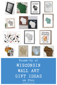 Round-Up of Wisconsin Wall Art Gift Ideas