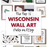 The Top 16 Wisconsin Wall Art Picks on Etsy