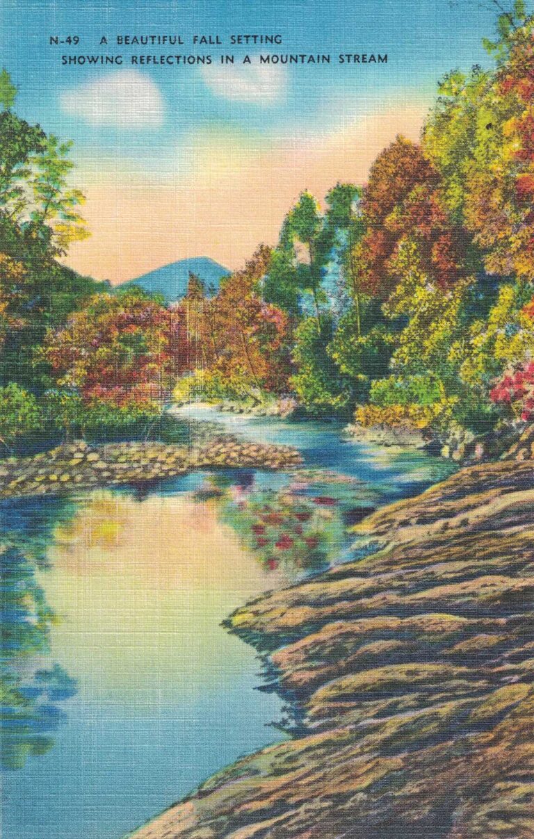 Free Printable Vintage Autumn Postcards [with ATC Cards and Journal ...