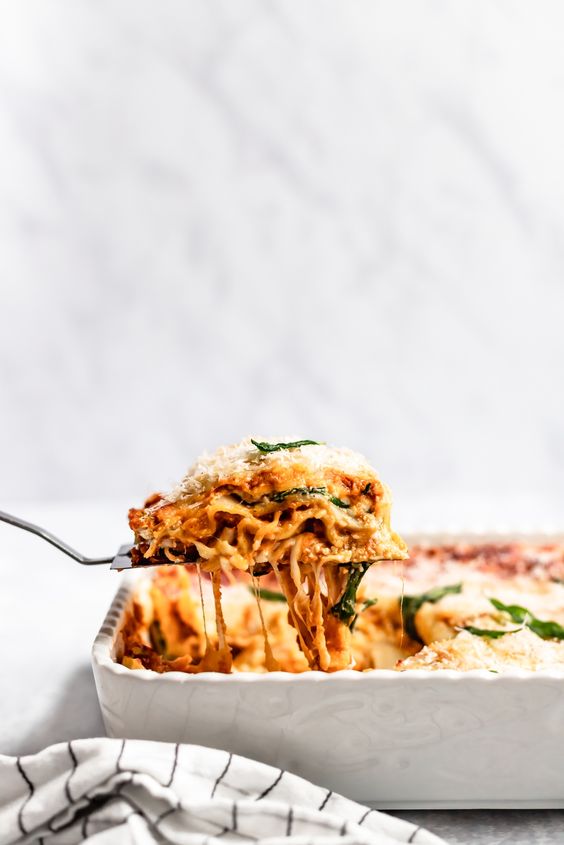 Spinach Pumpkin Lasagna Ambitious Kitchen • Rose Clearfield