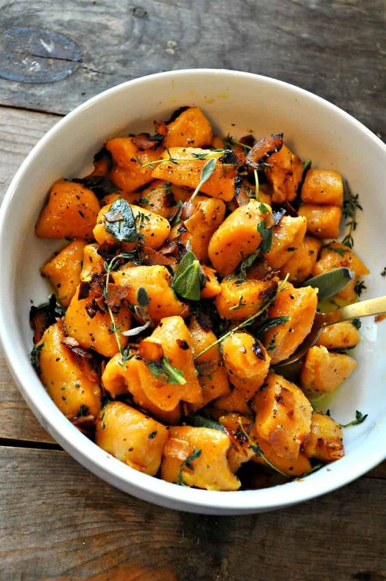 Vegan Sweet Potato Gnocchi Rabbit and Wolves