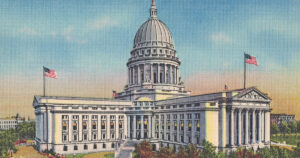 Vintage Postcard Madison Wisconsin State Capitol
