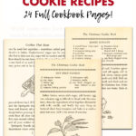 Free Printable Vintage Christmas Cookie Recipes