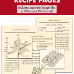Free Vintage Christmas Cookie Recipe Pages