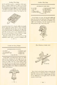 The Christmas Cookie Book Collage