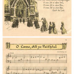 Vintage Beginner Piano Christmas Carols O Come All Ye Faithful Preview