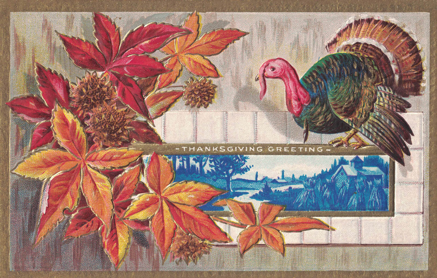 Free Printable Vintage Thanksgiving Postcards • Rose Clearfield