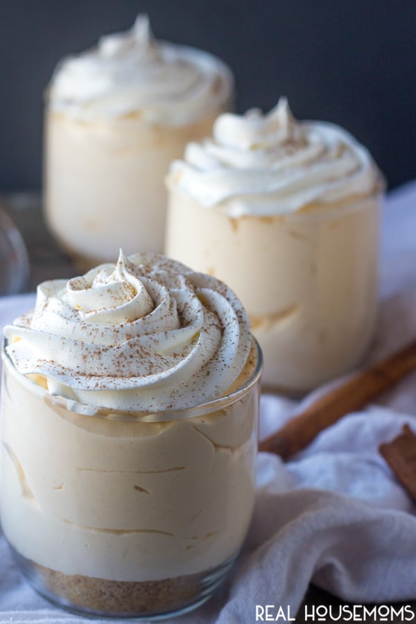 Eggnog Mousse Parfaits Real Housemoms