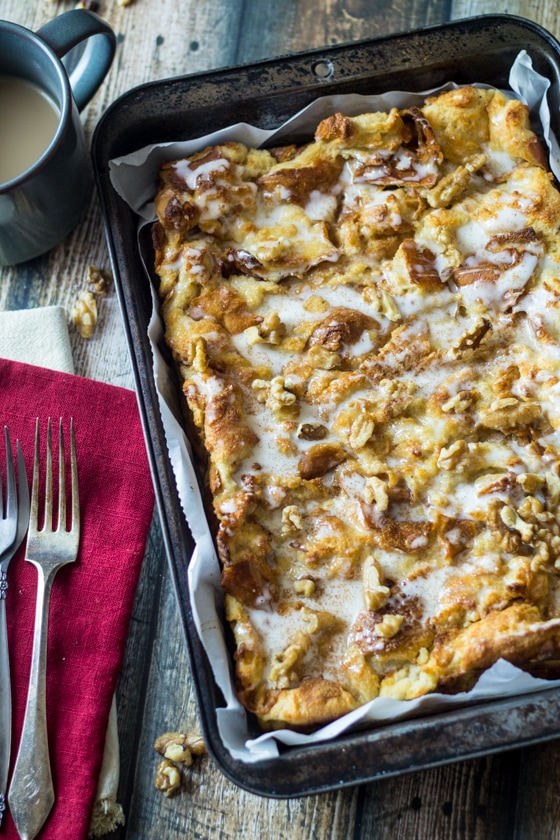 Hot Buttered Rum Bread Pudding The Wanderlust Kitchen