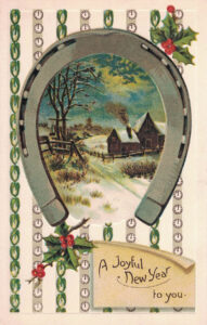 Vintage Postcard New Year's