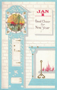 Vintage Postcard New Year's