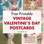 Free Printable Vintage Valentine's Day Postcards