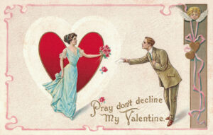 Vintage Valentine's Day Postcard