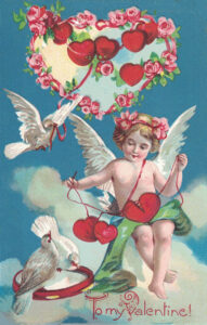 Vintage Valentine's Day Postcard