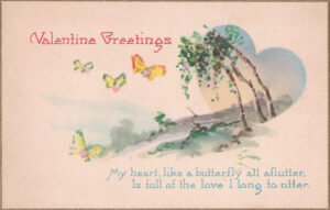 Vintage Valentine's Day Postcard