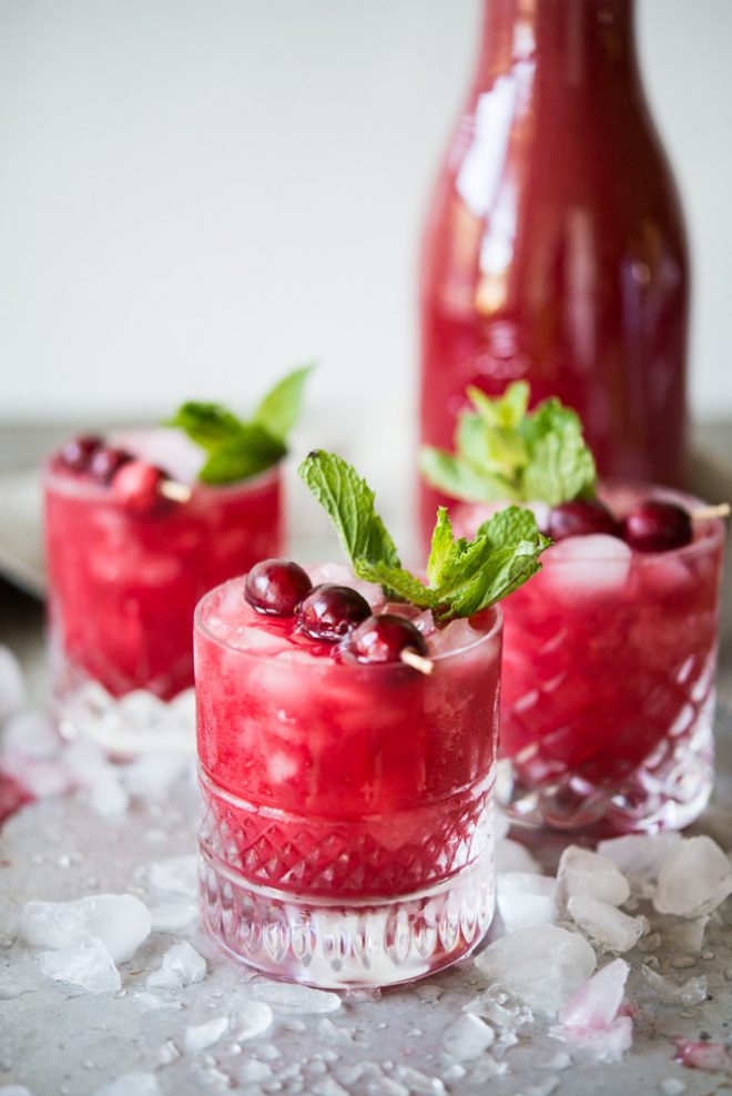 Cranberry Agua Fresca Fed and Fit