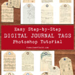 Easy Step-by-Step Digital Journal Tags Photoshop Tutorial