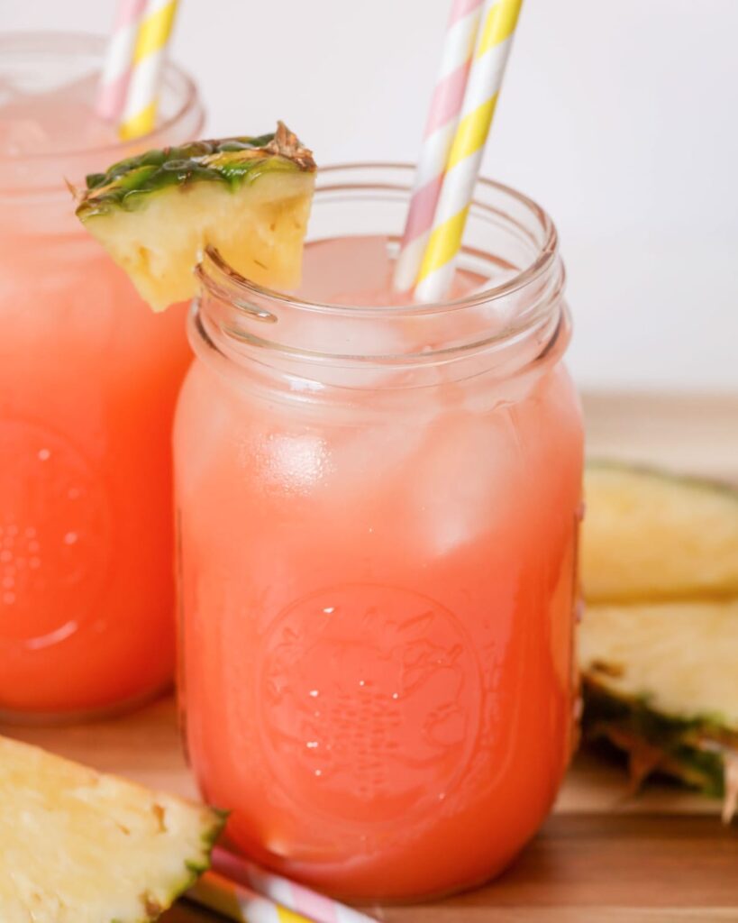 Pineapple Pink Lemonade Soda Lil Luna