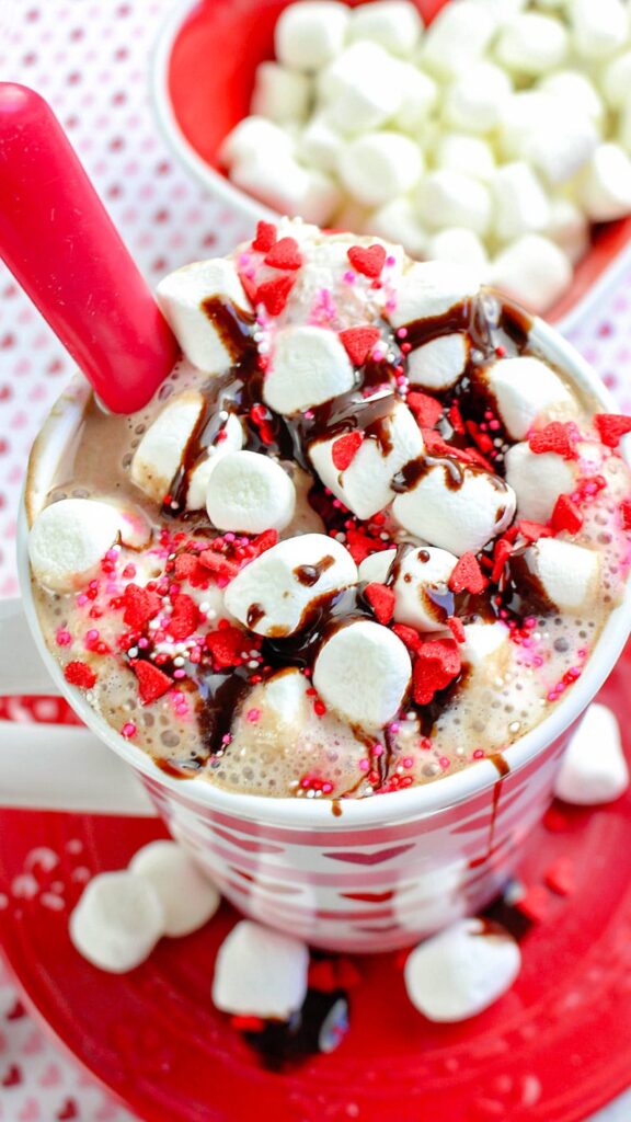 Raspberry Hot Cocoa Scattered Thoughts of a Crafty Mom