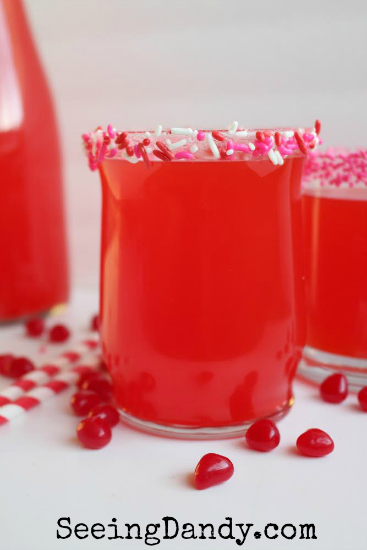 Red Hots Valentine's Day Punch Seeing Dandy