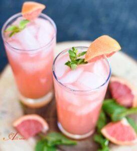 Virgin Pink Grapefruit Mojito An Alli Event