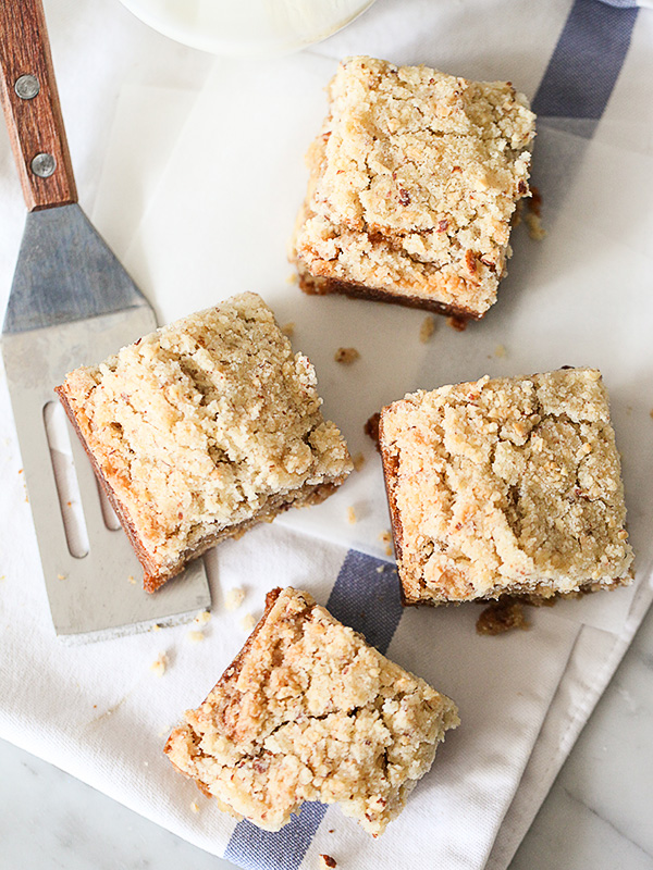 Apple Blondies Foodiecrush